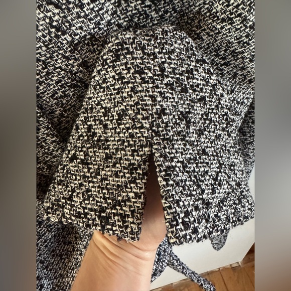 Coldwater Creek Women’s M Silk blend tweed Jacket Minimalist Capsule Wardrobe - Picture 7 of 8